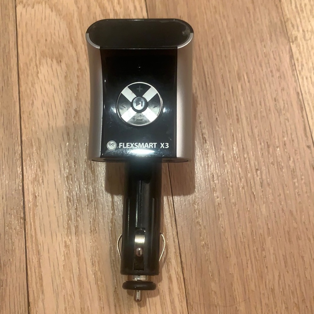 GOgroove FlexSMART X3 Mini Bluetooth FM Transmitter for Car Radio – USB Charging